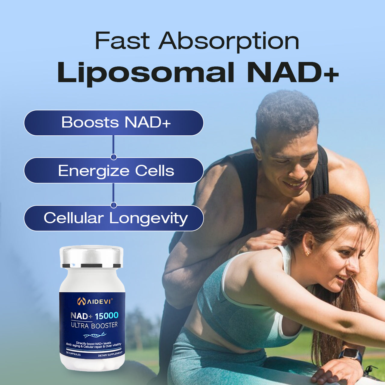 AIDEVI NAD+ 15000 Supplement