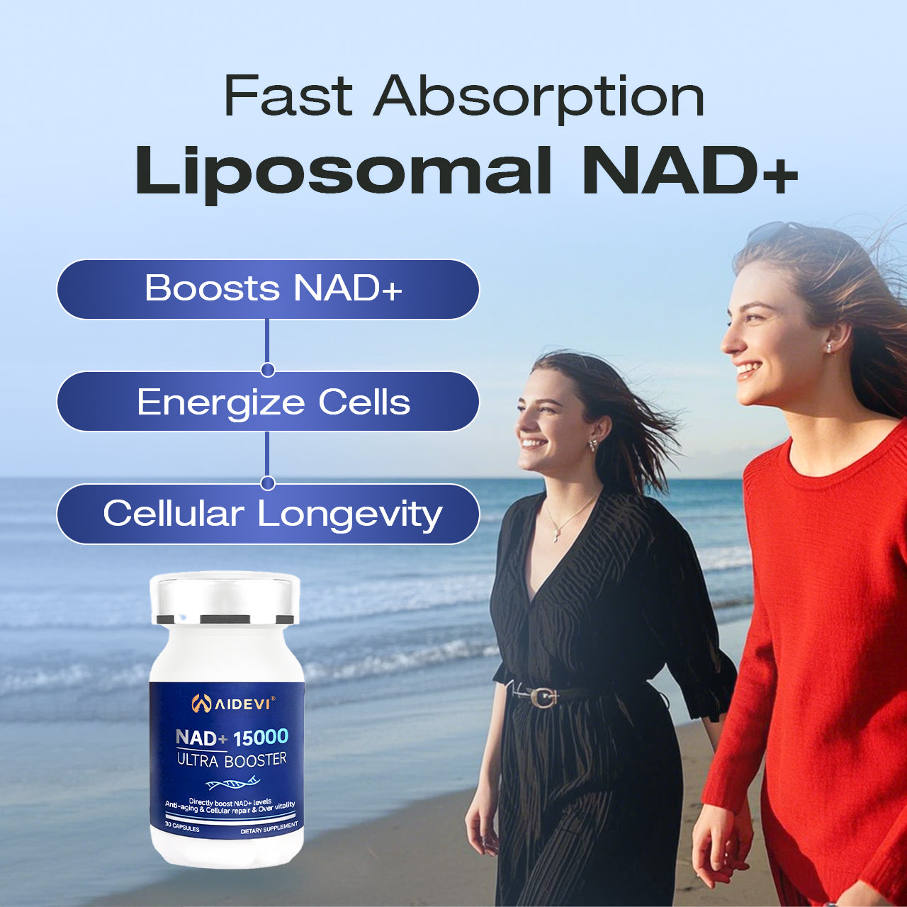 AIDEVI NAD+ 15000 Supplement
