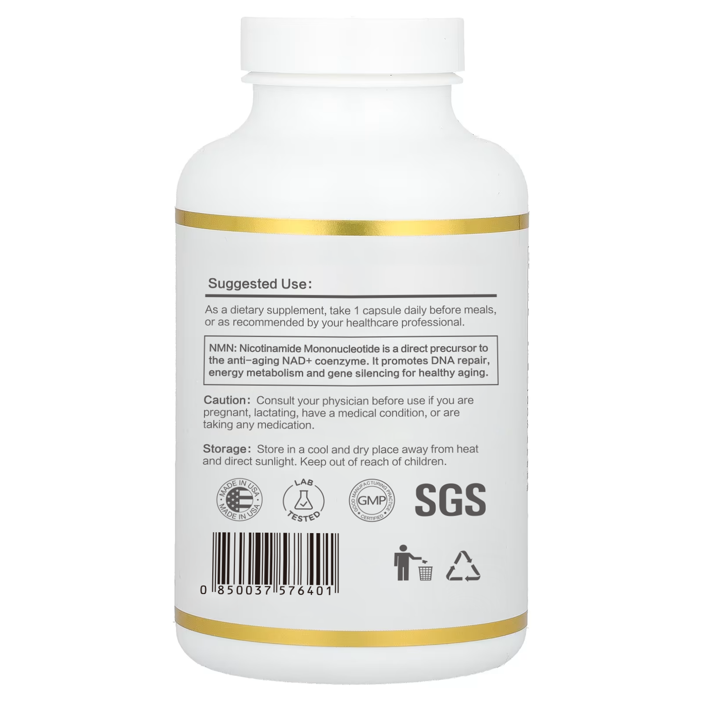 AIDEVI NMN 45000 NMN Supplement NAD+ Booster Anti-Age