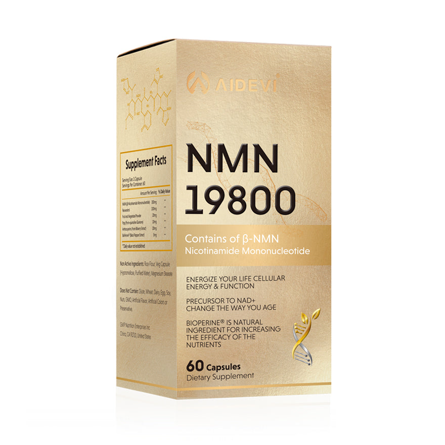 AIDEVI NMN19800 菸鹼醯胺單核苷酸 NMN 補充劑高含量 330mg