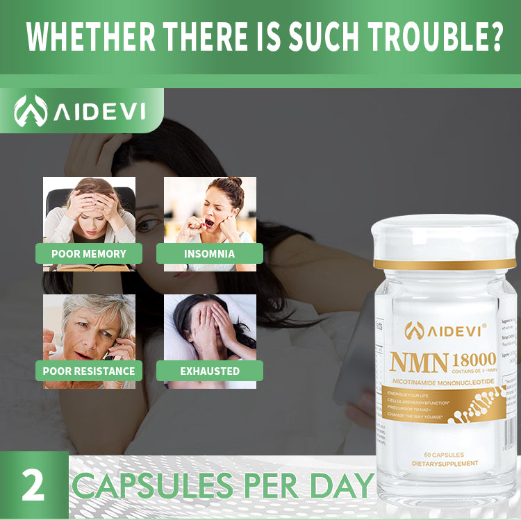 AIDEVI NMN18000 1 Bottle Gift Box Holiday luxurious Present Best NMN Supplements