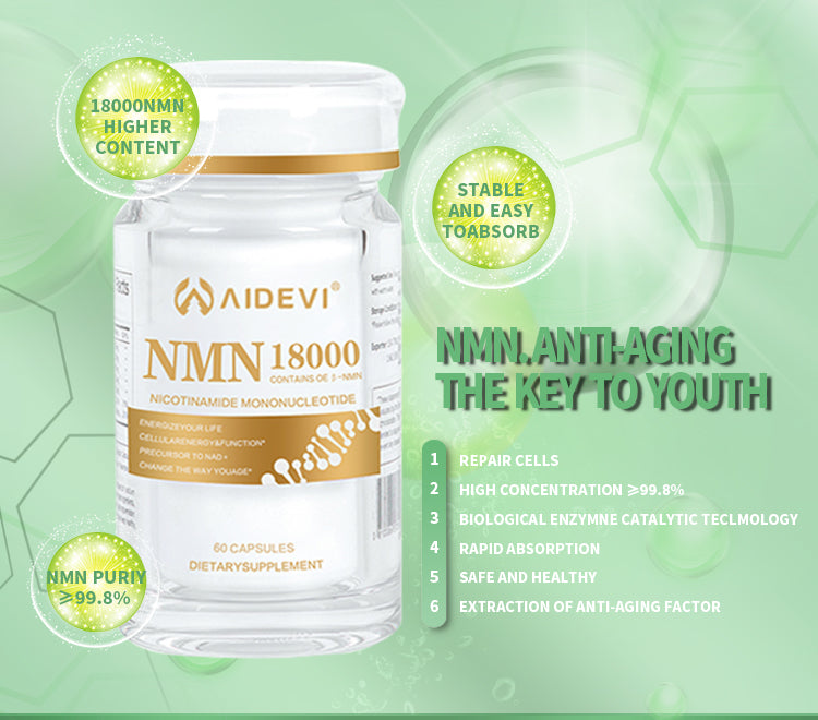 AIDEVI NMN18000 1 Bottle Gift Box Holiday luxurious Present Best NMN Supplements