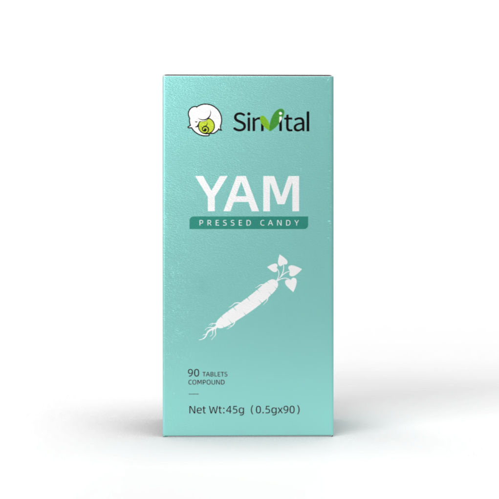 SinVital DHEA Yam & Fructose Tablets | Hormone Balance & Vitality Support – 90 Yam Pressed Candy Tablets