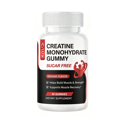 Creatine Monohydrate Gummies with BCAAs for Strength & Recovery