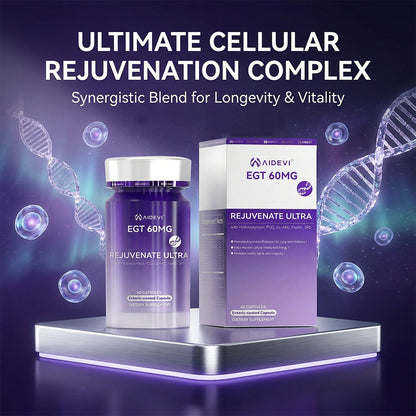EGT 60mg Rejuvenate Ultra Anti-Aging Supplement