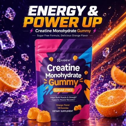 AIDEVI Creatine Monohydrate Gummies