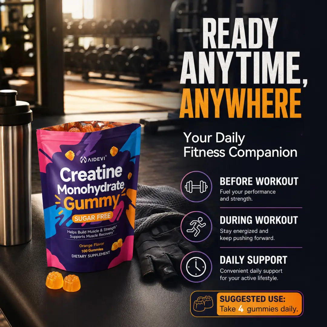 AIDEVI Creatine Monohydrate Gummies