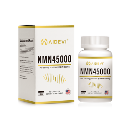 AIDEVI NMN 45000  NMN Supplement NAD+ Booster Anti-Age