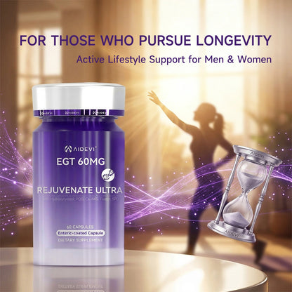 EGT 60mg Rejuvenate Ultra Anti-Aging Supplement
