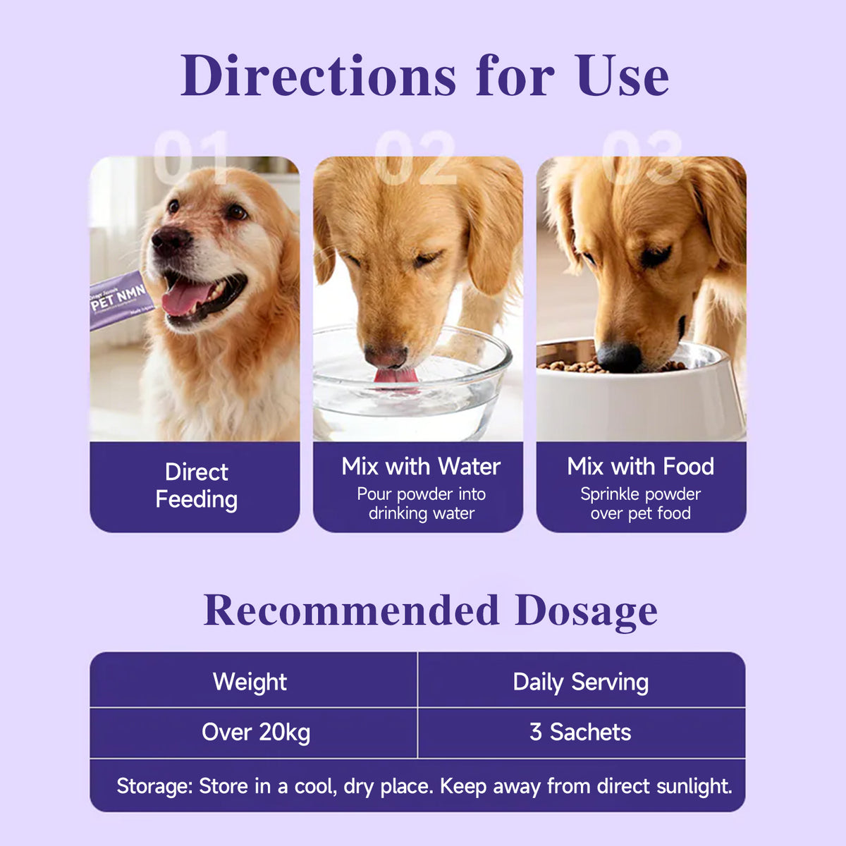 HaBibi® NMN Supplement for Large Dogs – Vitality, Mobility & Healthy Aging Support