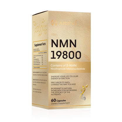 AIDEVI NMN19800 Nicotinamide Mononucleotide NMN Supplements High Content 330mg