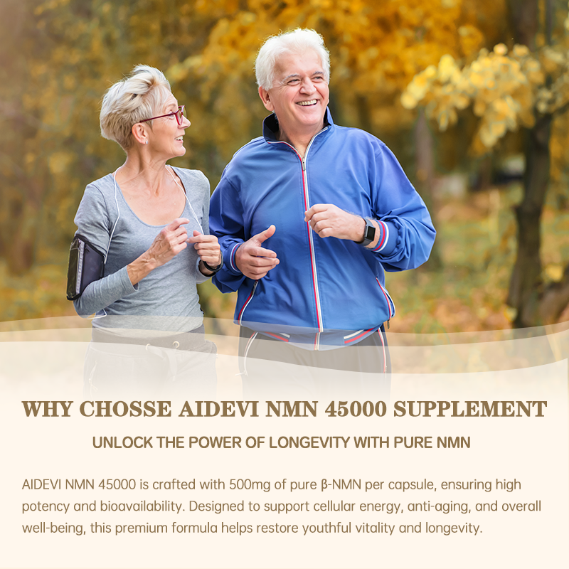 AIDEVI NMN 45000  NMN Supplement NAD+ Booster Anti-Age