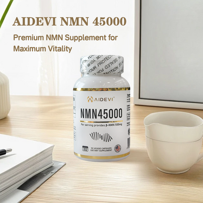 AIDEVI NMN 45000  NMN Supplement NAD+ Booster Anti-Age
