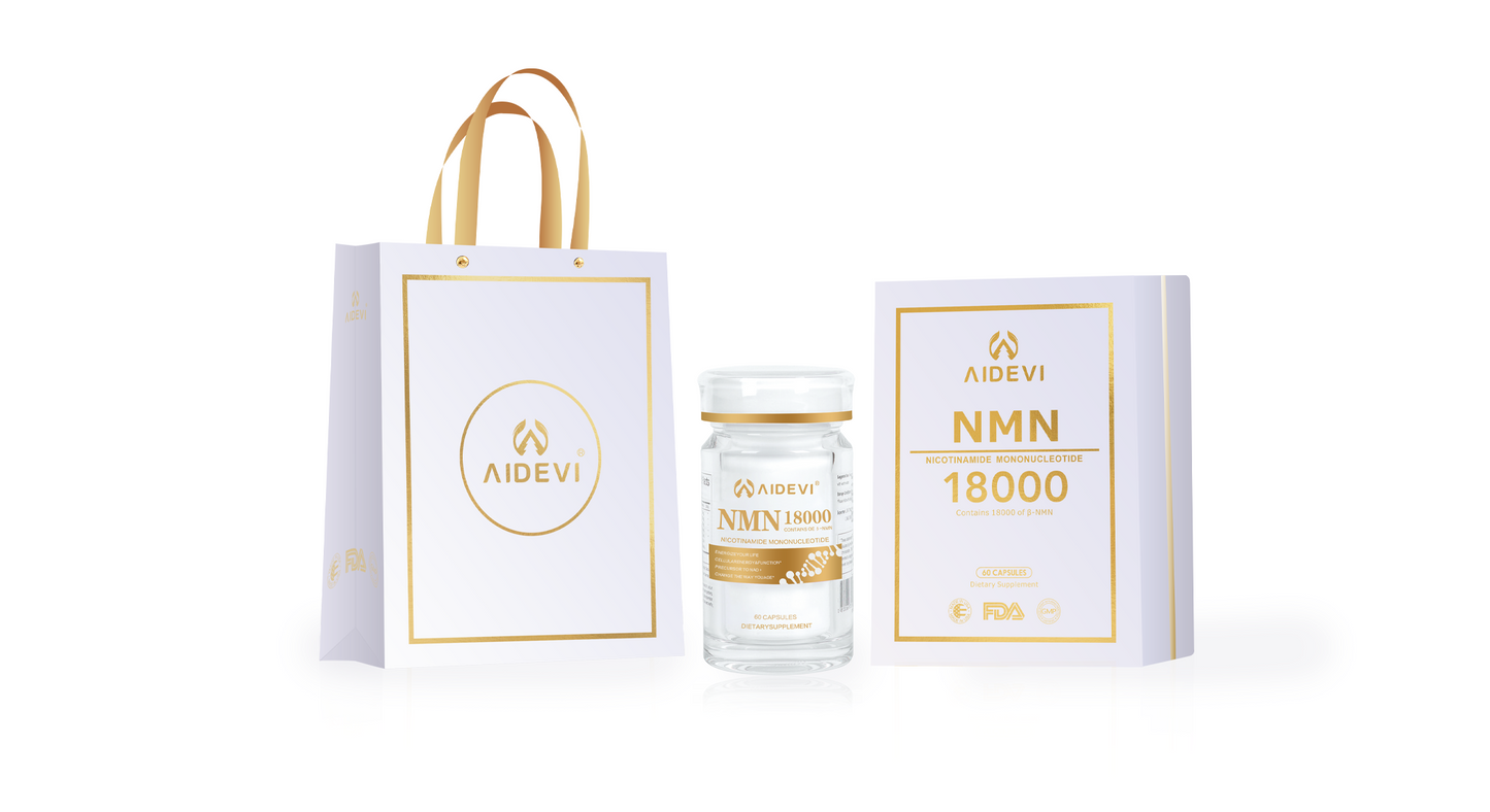 AIDEVI NMN18000 1 Bottle Gift Box Holiday luxurious Present Best NMN Supplements